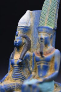 Amun Ra and Mut Statue
