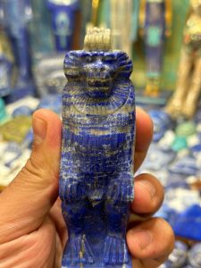 Thoth - Sculpture Thoth statue _Baboon -god of wisdom writing-moon-replica-Egyptian antique-handcraft -mythology-Archeology - صورة إضافية 4