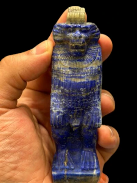 Thoth - Sculpture Thoth statue _Baboon -god of wisdom writing-moon-replica-Egyptian antique-handcraft -mythology-Archeology