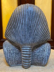 Tutankhamun Statue: Egyptian Pharaoh Stone Decor - صورة إضافية 4