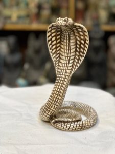Uraeus Cobra Statue, Egyptian Serpent Goddess Wadjet Sculpture - صورة إضافية 2