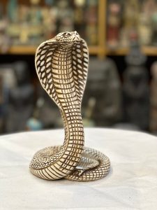 Uraeus Cobra Statue, Egyptian Serpent Goddess Wadjet Sculpture - صورة إضافية 5