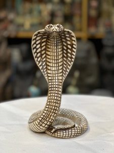 Uraeus Cobra Statue, Egyptian Serpent Goddess Wadjet Sculpture - صورة إضافية 6