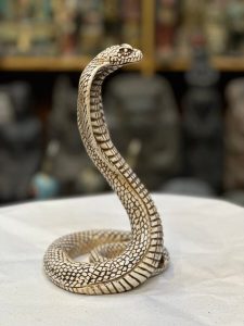 Uraeus Cobra Statue, Egyptian Serpent Goddess Wadjet Sculpture - صورة إضافية 7