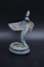 Uraeus Cobra Statue: Egyptian Wadjet Stone Sculpture - صورة إضافية 3