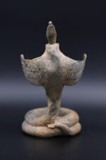Uraeus Cobra Statue: Egyptian Wadjet Stone Sculpture - صورة إضافية 4