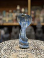 Vintage Egyptian Uraeus Cobra Statue, Wadjet Goddess Sculpture - صورة إضافية 10