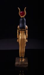 Colored Hathor Goddess Statue