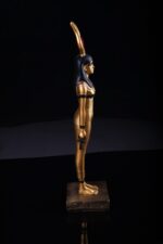 Colored Hathor Goddess Statue