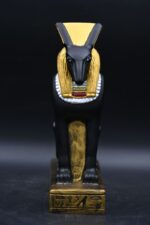 Vintage Seth Statue: Ancient Egyptian God Sculpture - صورة إضافية 5