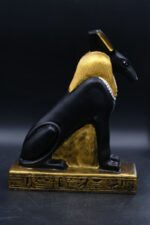 Vintage Seth Statue: Ancient Egyptian God Sculpture - صورة إضافية 6