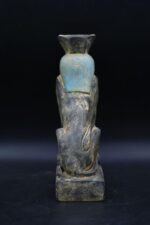 Vintage Seth Statue: Granite Egyptian God Sculpture