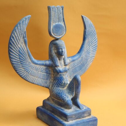 Winged Isis Statue, Egyptian Goddess Replica