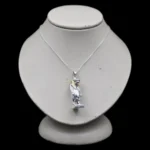 lapis lazuli taweret amulet handmade silver egyptian goddess