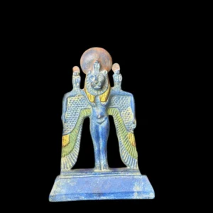 Winged Sekhmet Statue – Handcrafted Egyptian Goddess Sculpture - Image 3