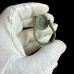 Ancient Egyptian Scarab Ring – Thutmose III Cartouche, Copper Amulet - Image 4