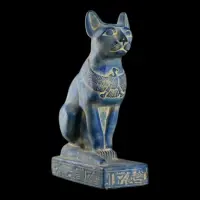 Bastet Statue: Egyptian Cat Goddess Replica, Home Decor Gift (Copy)