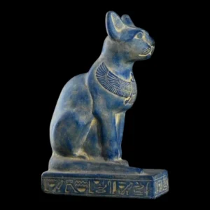 Seated Bastet Cat Statue