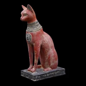 Egyptian Cat Goddess Bastet Statue - Image 3