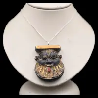 Egyptian Pendant for God Bes - God of fun - Nice Antiques - Made in Egypt