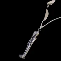 Silver Ptah Amulet, Ancient Egyptian God of Creation - Image 4