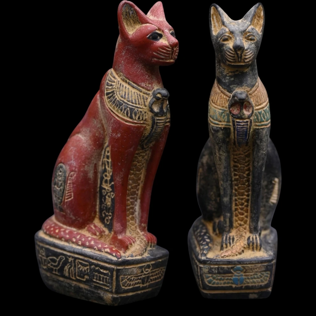 Bastet Statue, Egyptian Cat Goddess Home Decor Egyptian Gift