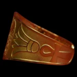 Gold Plated Isis Bracelet: Egyptian Key of Life, Lotus Flower - Image 9