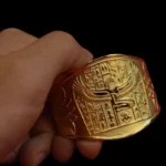 Gold Plated Isis Bracelet: Egyptian Key of Life, Lotus Flower - Image 8