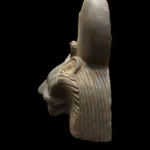 Hand Carved Black Granite Sekhmet Statue – Egyptian Goddess Sculpture - Image 5