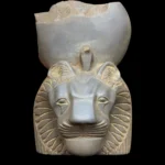 Hand Carved Black Granite Sekhmet Statue – Egyptian Goddess Sculpture - Image 4