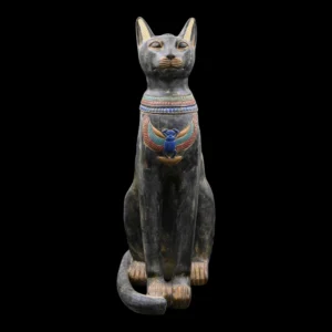 Handmade Bastet Statue, Egyptian Cat Goddess, Home Decor Gift - Image 9