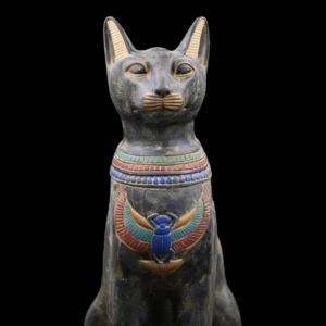 Handmade Bastet Statue, Egyptian Cat Goddess, Home Decor Gift - Image 8