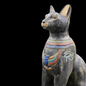 Handmade Bastet Statue, Egyptian Cat Goddess, Home Decor Gift - Image 7