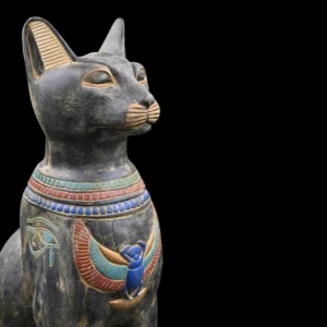Handmade Bastet Statue, Egyptian Cat Goddess, Home Decor Gift - Image 6