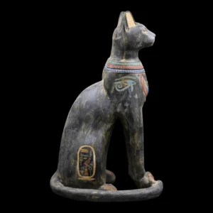 Handmade Bastet Statue, Egyptian Cat Goddess, Home Decor Gift - Image 4