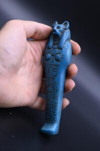 Bastet Cat Goddess Stone Sculpture