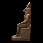 Handmade Black Granite Sekhmet Statue - Egyptian Goddess Replica - Image 5