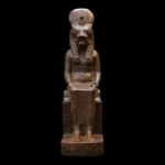 Handmade Black Granite Sekhmet