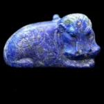 handmade lapis lazuli taweret amulet egyptian goddess