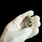 Handmade Pharaonic Scarab Ring: Egyptian Stone, Museum Piece - Image 3