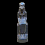 Handmade Sekhmet Statue Black Granite Sculpture– Egyptian Goddess of War, - Image 8
