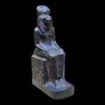 Handmade Sekhmet Statue Black Granite Sculpture– Egyptian Goddess of War, - Image 4