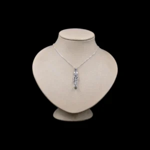 Handmade Sterling Silver Sekhmet Amulet, Egyptian Goddess Pendant - Image 5