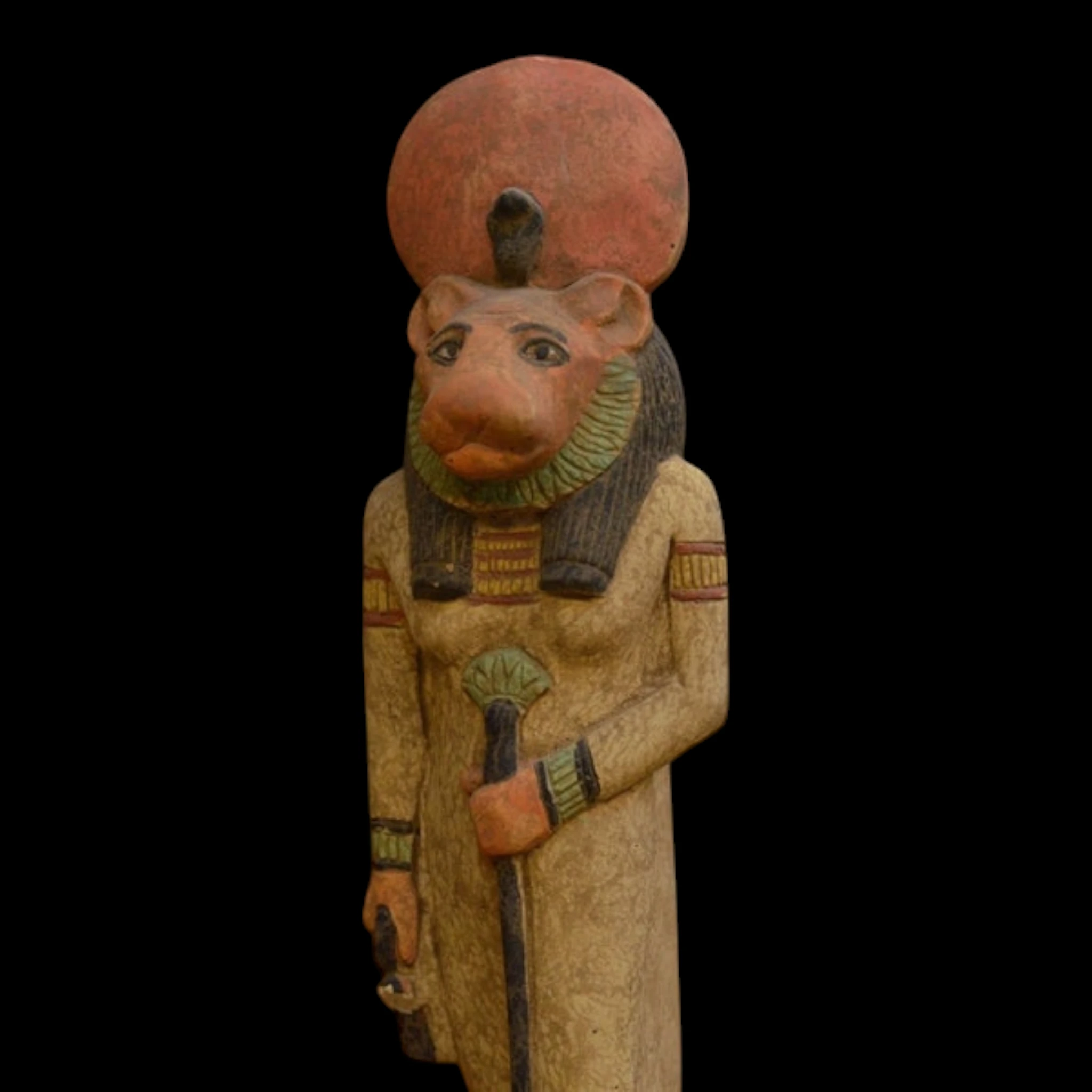 Handmade Stone Sekhmet Statue – Egyptian Goddess of War9 Handmade Stone Sekhmet Statue