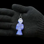 lapis lazuli ankh amulet necklace egyptian key of life pendant