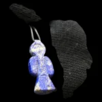 Lapis Lazuli Ankh Amulet Necklace – Egyptian Key of Life Pendant - Image 2