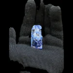 Lapis Lazuli Frog Amulet - Egyptian Goddess Heqet - Image 3