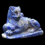 Handmade Lapis Lazuli Sekhmet Amulet – Egyptian Goddess of War - Image 2