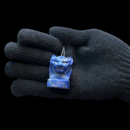 Lapis Lazuli Sekhmet Amulet