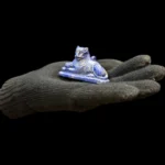 Handmade Lapis Lazuli Sekhmet Amulet – Egyptian Goddess of War - Image 5